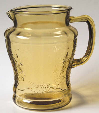 Normandie Amber 80 Oz Pitcher