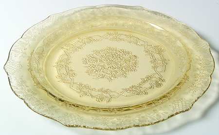 Normandie Amber Dinner Plate