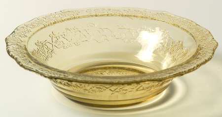 Normandie Amber 5" Small Fruit/Dessert Bowl