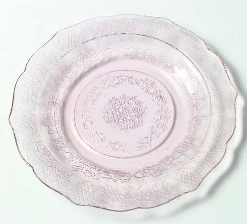 Normandie Pink Bread & Butter Plate