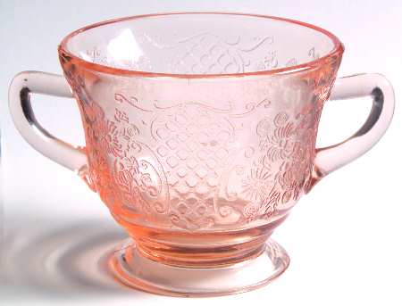 Normandie Pink Footed Open Sugar