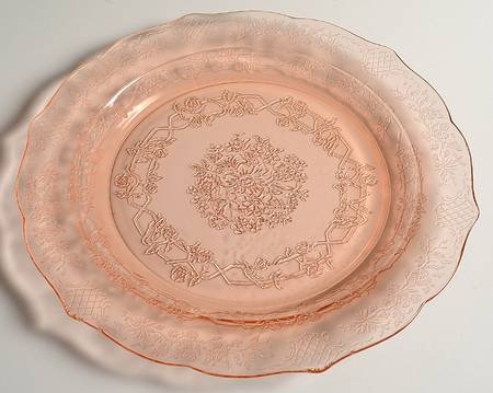 Normandie Pink Dinner Plate