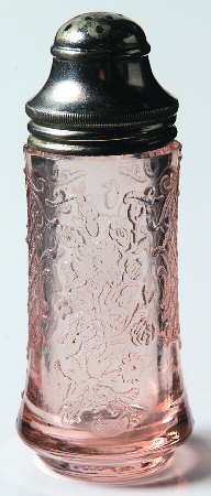 Normandie Pink Shaker with Metal Lid