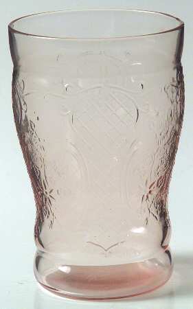 Normandie Pink 9 Oz Flat Tumbler