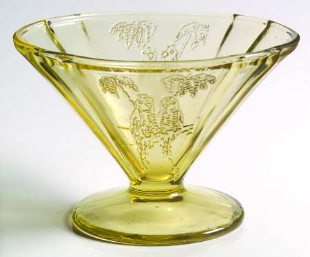 Parrot Amber by Federal Glass 