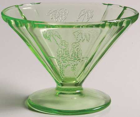 Parrot Green by Federal Glass 