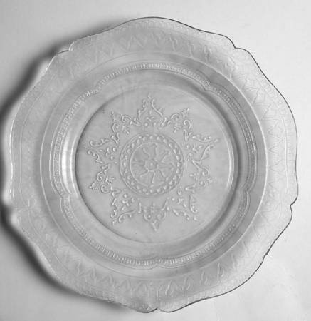 Patrician Clear Luncheon Plate