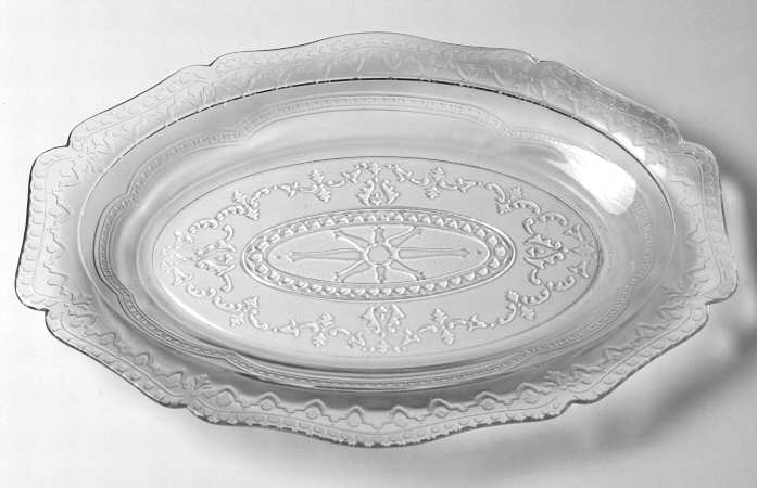 Patrician Clear 11" Oval Platter