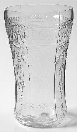 Patrician Clear 14 Oz Flat Tumbler