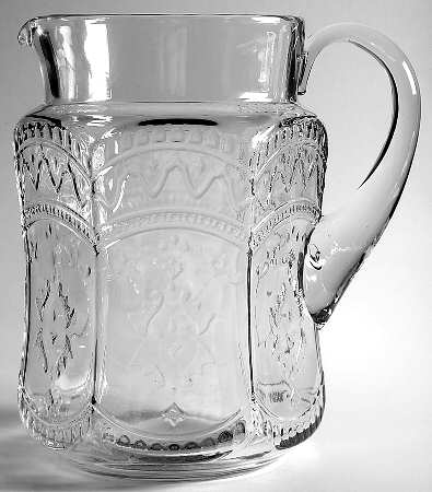 Patrician Clear 75 Oz Applied Handle Pitcher