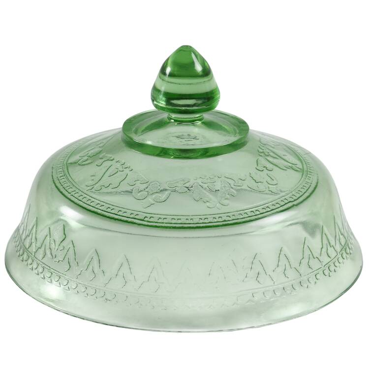 Patrician Green Lid for Round Butter
