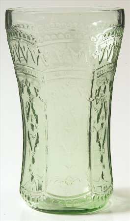 Patrician Green 14 Oz Flat Tumbler