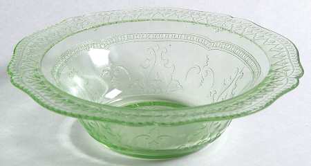 Patrician Green Cereal Bowl