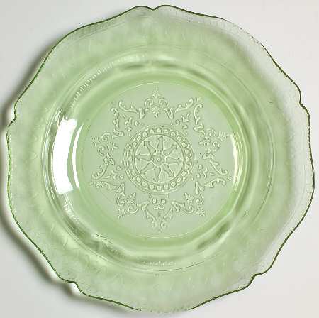 Patrician Green 7" Salad Plate