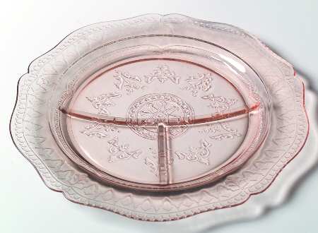 Patrician Pink Grill Plate