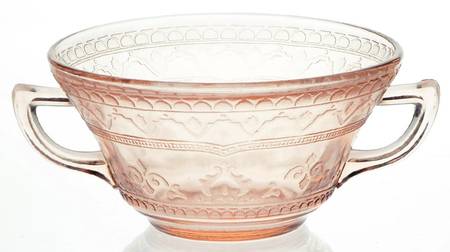 Patrician Pink Cream Soup Bowl