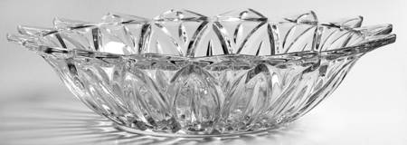 Petal Clear 10" Round Bowl