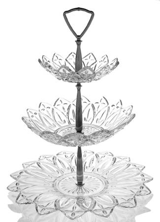 Petal Clear 3 Tier Serving Tray