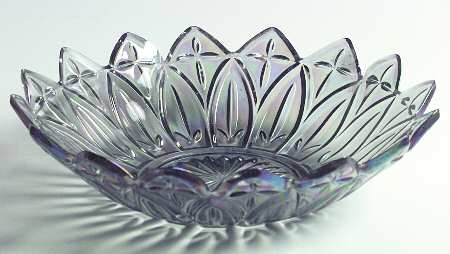 Petal Smoke (Iridescent) Large Dessert Bowl