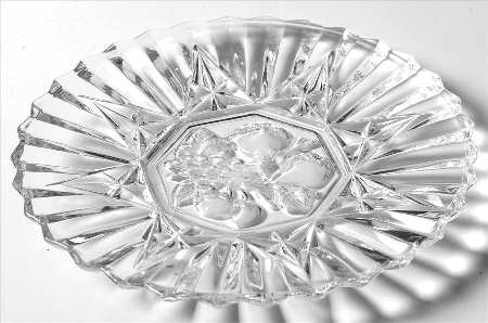 Pioneer Clear Luncheon Plate