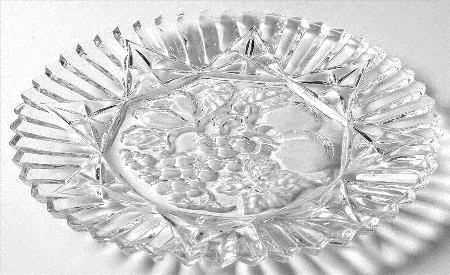 Pioneer Clear 11" Sandwich Plate