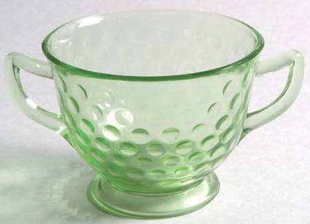 Raindrops Green Footed Open Sugar