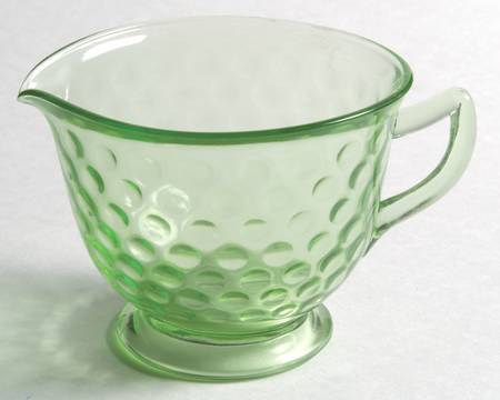 Raindrops Green Footed Creamer
