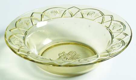 Rosemary Amber 5" Small Fruit/Dessert Bowl
