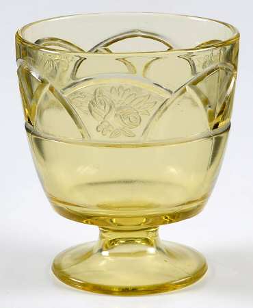 Rosemary Amber Open Sugar/Footed