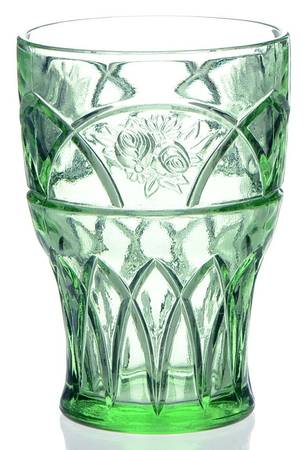 Rosemary Green 9 Oz Flat Tumbler