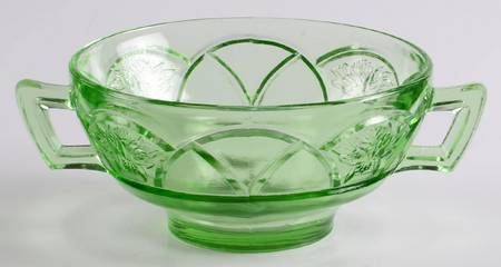 Rosemary Green Cream Soup Bowl