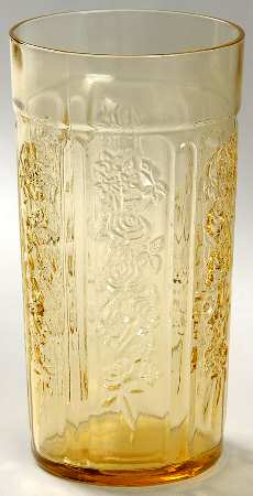 Sharon Amber by Federal Glass 