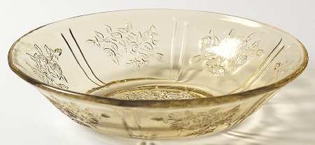 Sharon Amber Cereal Bowl