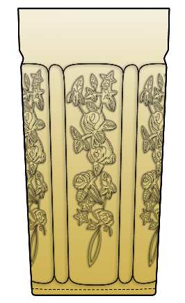 Sharon Amber by Federal Glass 