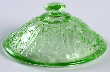 Sharon Green Lid for Footed Sugar Bowl