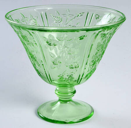 Sharon Green Candy Jar No Lid