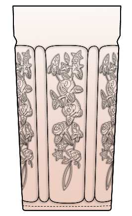Sharon Pink by Federal Glass 