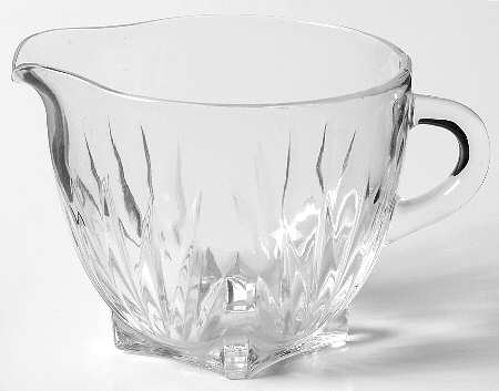 Star Clear Creamer