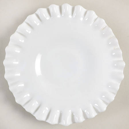 Hobnail Milk Glass 6" Bon Bon Plate