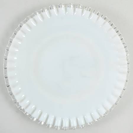 Silver Crest Luncheon Plate