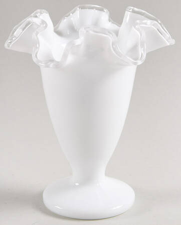 Silver Crest 6" Double Crimped Vase