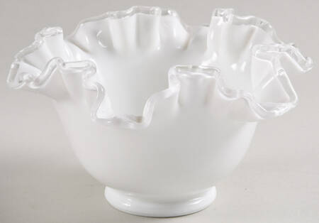 Silver Crest 6" Round Double Crimped Bowl