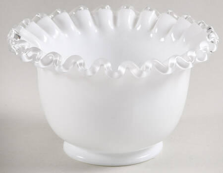 Silver Crest Deep Dessert Bowl