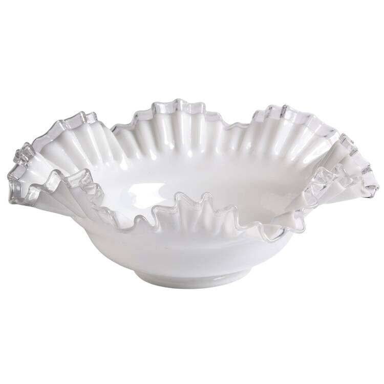 Silver Crest 10" Round Bowl