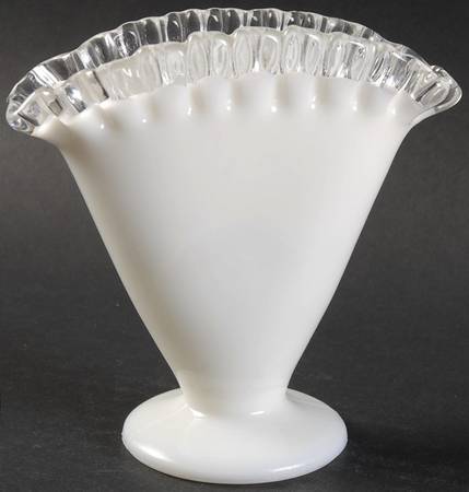 Silver Crest 4" Fan Vase