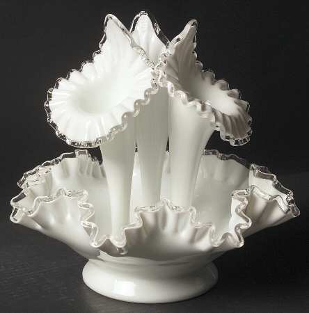 Silver Crest #7308 4 Piece Epergne Set