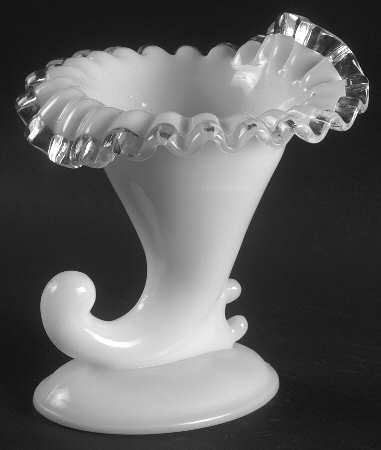 Silver Crest Cornucopia/Candleholder