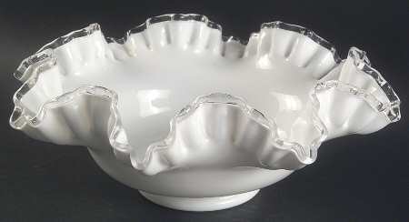 Silver Crest 10" Round Double Crimped Bowl