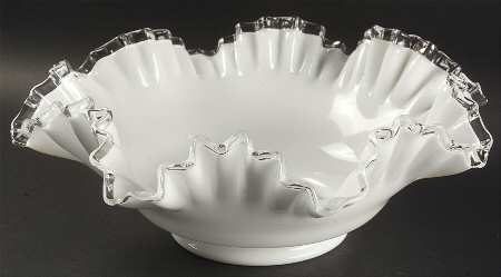 Silver Crest 13" Round Bowl