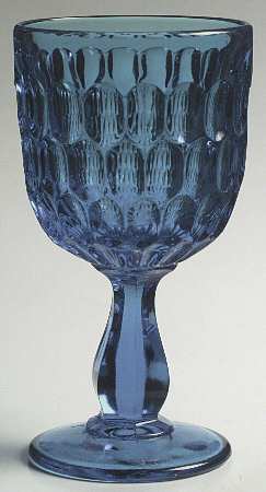 Thumbprint Colonial Blue by Fenton